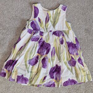 Baby Gap 2T floral cotton dress